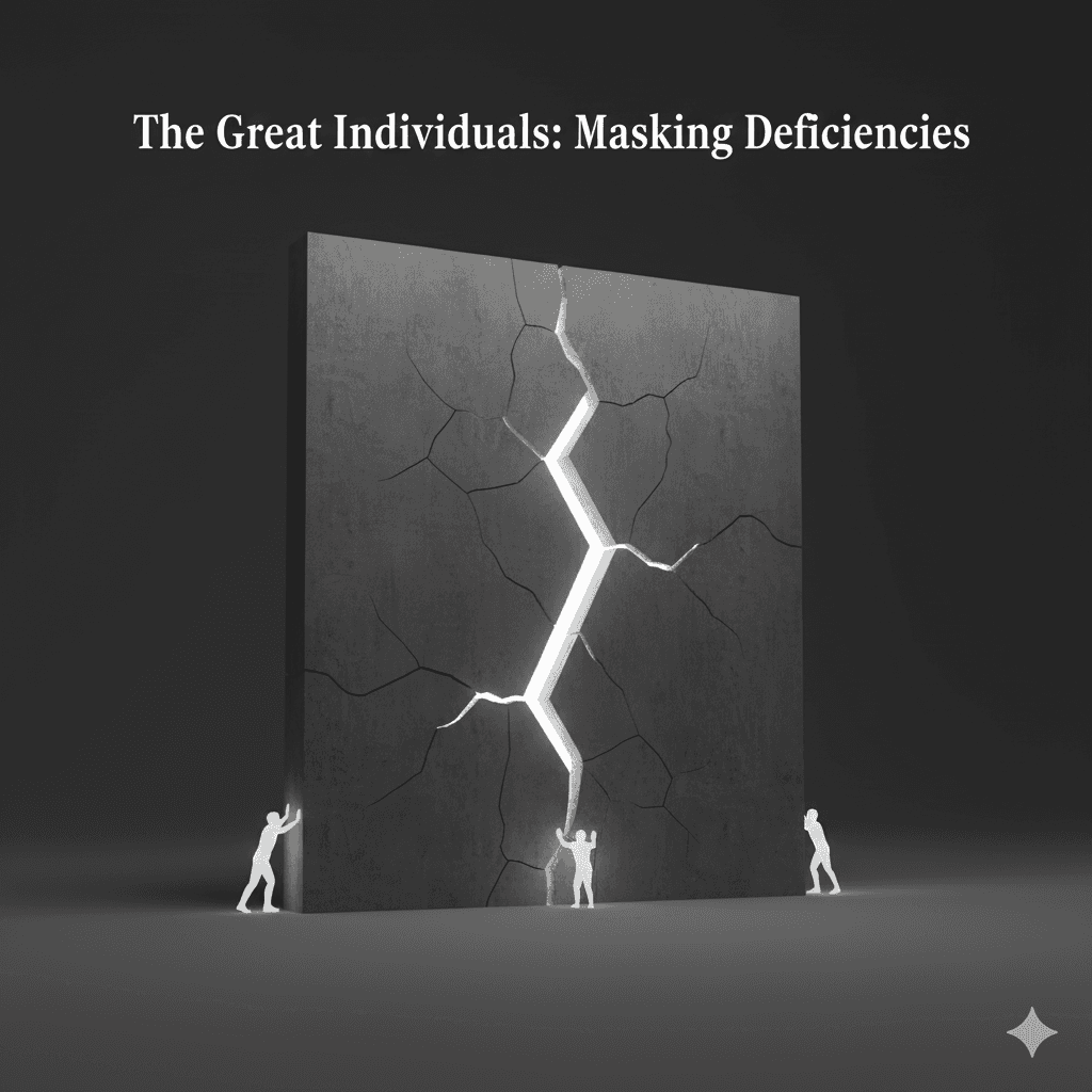 The Great Individuals: Masking Deficiencies